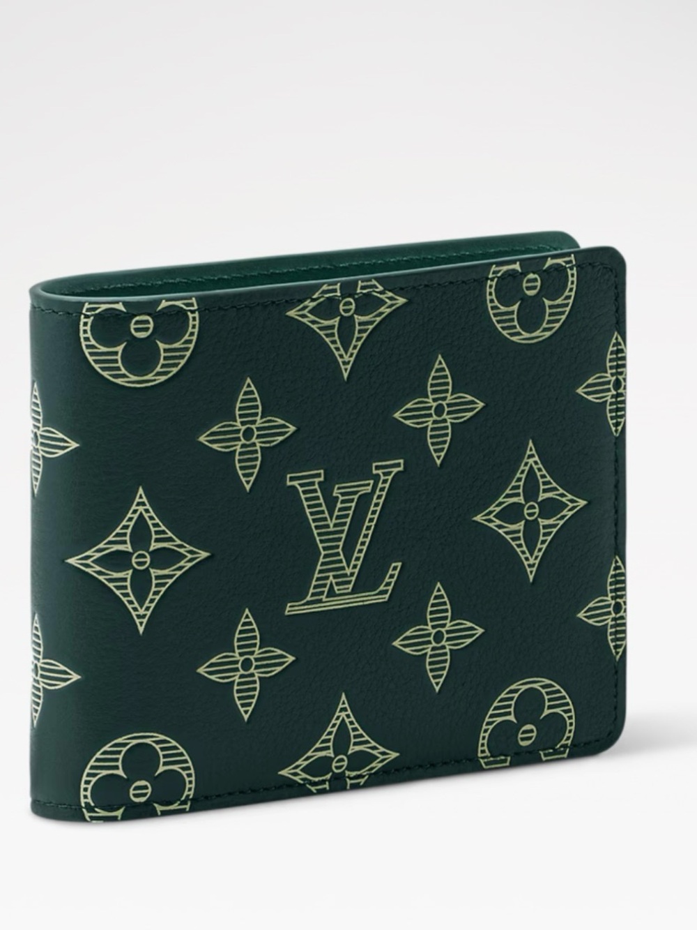 NEW RARE! Louis Vuitton LV Monogram Canvas Bi-Fold Wallet luxury card holder